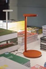 Stolní lampa Oblique, matte rust