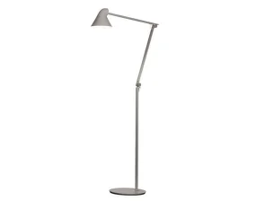 Stojací lampa NJP, light aluminium grey