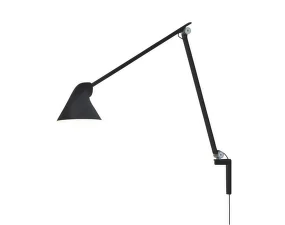 Nástěnná lampa NJP Long, black