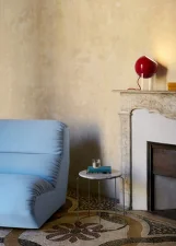 Stolní lampa Topan VP13, vermilion red