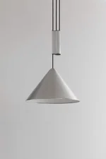Nastavitelné závěsné svítidlo Compass 430, brushed aluminium
