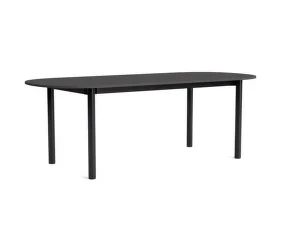 Stůl Annex Oblong 220x95, black oak/dark grey
