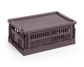 Plastové víko Colour Crate S, bordeaux