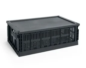 Plastové víko Colour Crate L, charcoal