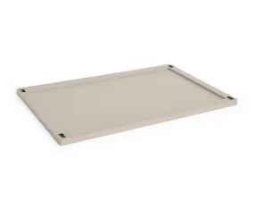 Plastové víko Colour Crate L, warm grey