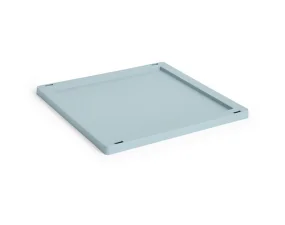 Plastové víko Colour Crate Cube/Square M, dusty blue