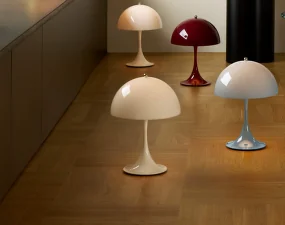 Přenosná lampa Panthella 250, opal beige