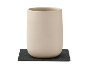 Podložka pod skleničku Square Hippo, black-anthracite