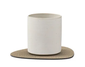 Podložka pod skleničku Curve Hippo, warm grey