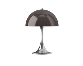Přenosná lampa Panthella 250, chrome original opal brown