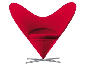 Křeslo Heart Cone Chair, Tonus red
