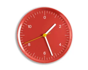 Nástěnné hodiny Wall, red