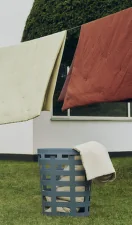 Koš Basket Large, bordeaux