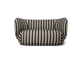 Sofa Rico 2 Louisiana, sand/black