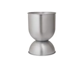 Květináč Hourglass Small, aluminium