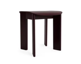 Stolička Chisel 10, dark bordeaux lacquered beech