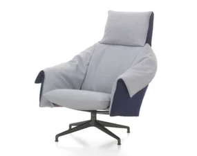 Křeslo Bascule Highback, Cento / light lavender / electric blue