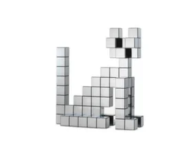 Kočka Panton Cubes, chrome