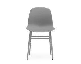 Židle Form, grey/steel