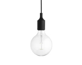 Závěsná LED lampa E27, black