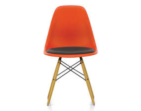 Židle Eames DSW, polstrovaný sedák