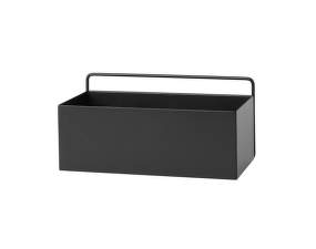 Nástěnný box Wall Box Rectangle, black