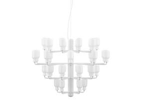 Lustr Amp Chandelier Large, white