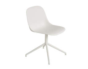 Židle Fiber Side Chair Swivel Base, natural white