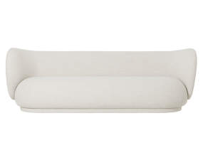 Sofa Rico bouclé, 4–seater, off-white