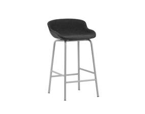 Celočalouněná barová židle Hyg Barstool 65, grey/main line flax