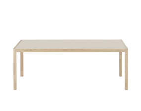 Jídelní stůl Workshop 200x92, oak/warm grey linoleum