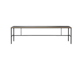 Jídelní stůl Mies M1, black/black linoleum/oak