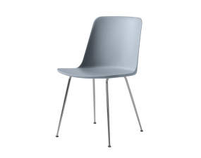 Židle Rely HW6, chrome/light blue