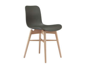 Jídelní židle Langue Wood, natural / army green