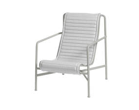 Textilní podsedák Palissade Lounge Chair High quilted cushion, sky grey