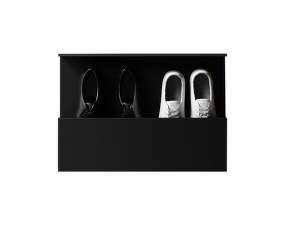 Nástěnný botník Shoe Box, Small, black