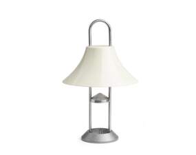 Přenosná lampa Mousqueton, oyster white