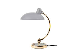 Stolní lampa Kaiser Idell Luxus, easy grey / brass