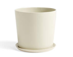 Květináč s podmiskou Botanical Family Set XL, off-white