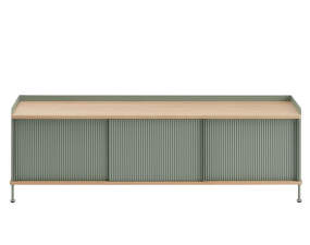 Komoda Enfold Sideboard 186x48, oak/dusty green