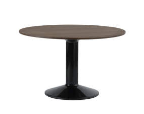 Stůl Midst Ø120, dark oak/black