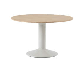 Stůl Midst Ø120, oak/grey