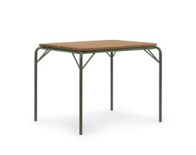 Stůl Vig Robinia 90 x 80 cm, dark green