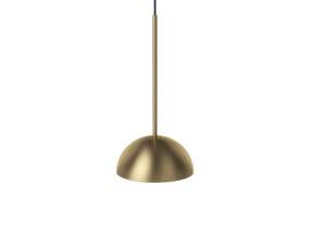 Závěsná lampa Aluna Ø27, matt brass plated iron
