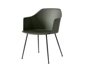 Židle Rely HW33 s područkami, black/bronze green