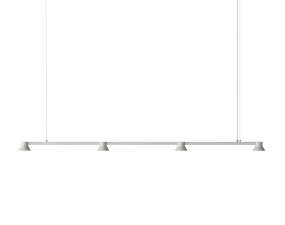 Závěsná lampa Hat Lamp Linear Large, warm grey