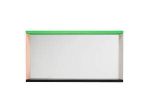 Zrcadlo Colour Frame Medium, green/pink