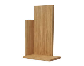 Police Stagger Tall, oiled oak