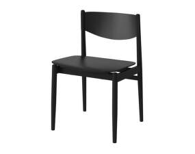 Jídelní židle Apelle Back Upholstery, black/black ash