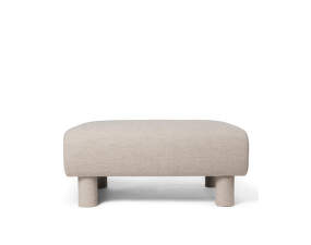 Ottoman Dase, Soft Bouclé natural